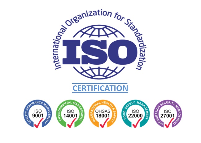 ISO Certifications