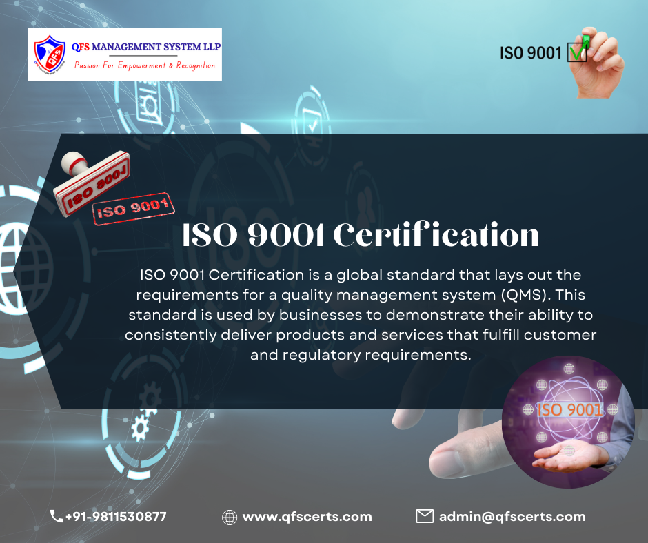 ISO 9001 2015 Certification