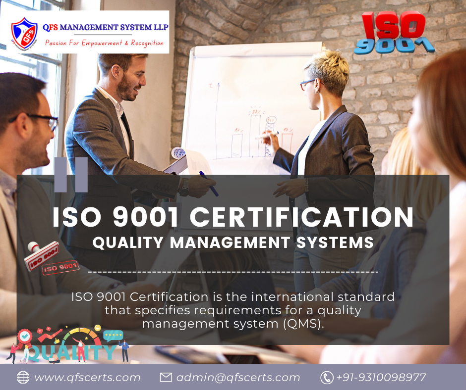 What is ISO 9001 2015 Certification ? - QFS Certs