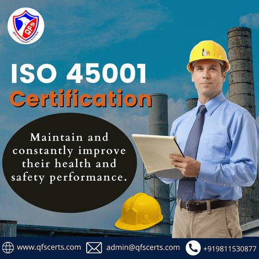 What does ISO 45001 Certification mean? - qfscerts