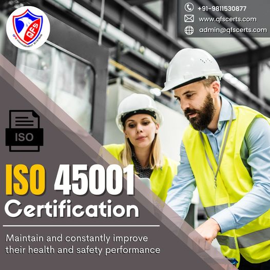 What does ISO 45001 Certification mean? - qfscerts