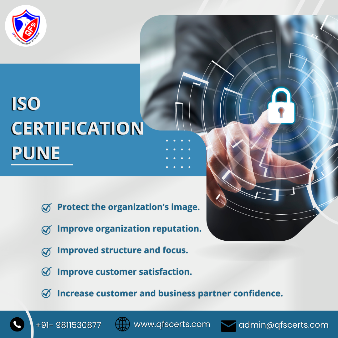 Know about ISO Certification Pune - Qfscerts