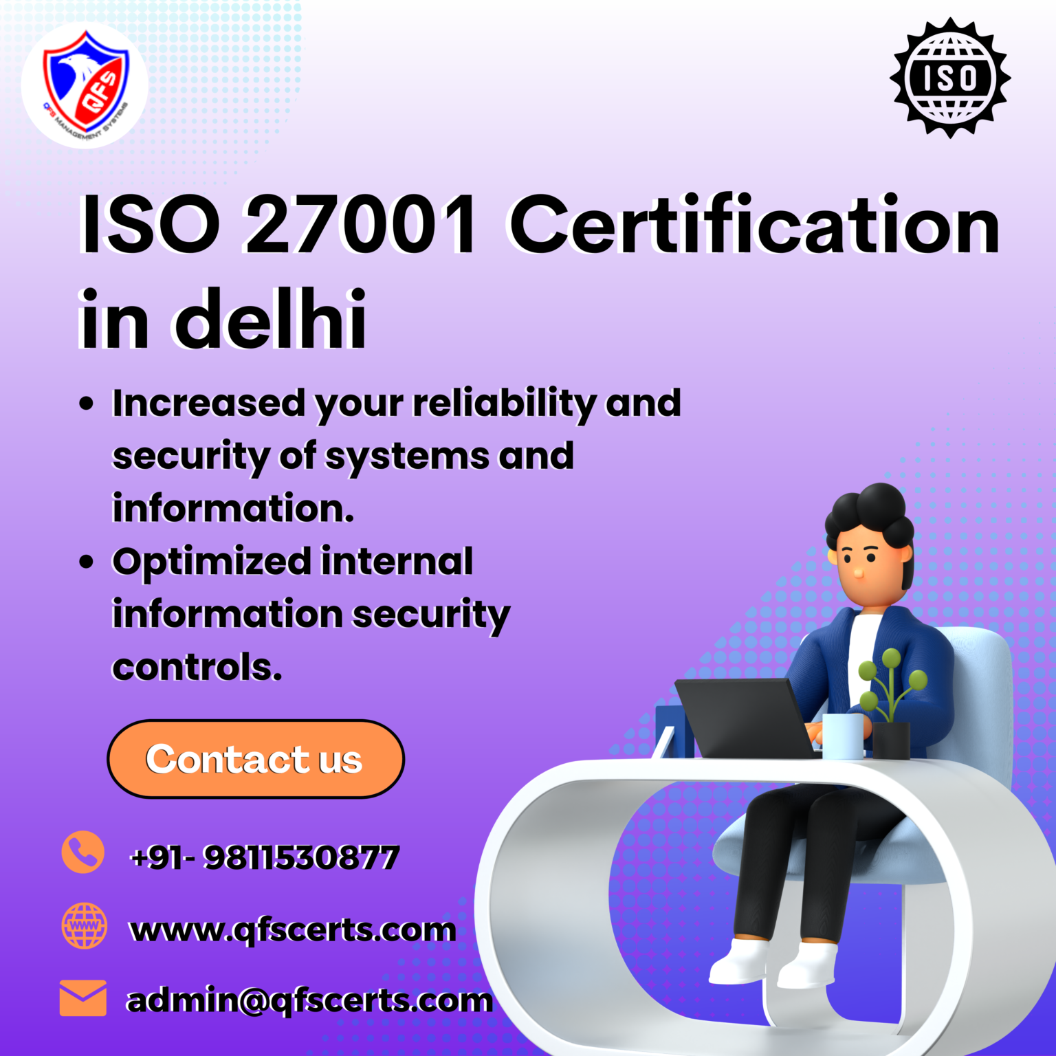 Introduction To ISO 27001 Certification In Delhi - QFS Certs