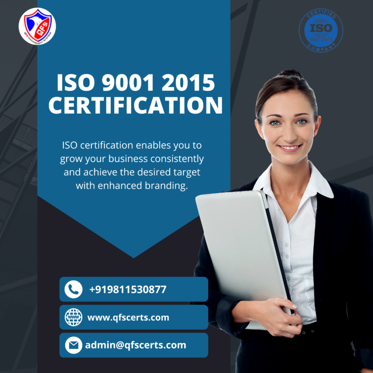 ISO 9001 2015 Certification & Why Every Business Needs | Qfscerts